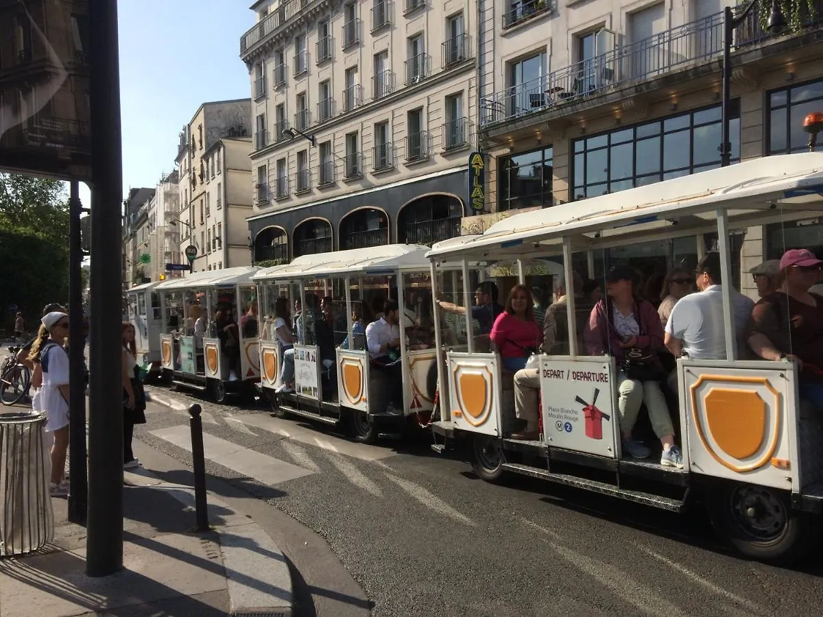 Pigalle De 25 M2 - 2 Lits Simples Type Gigogne Pour 2 Personnes - Coeur Touristique De - 2 Minutes De La Station Metro Pigalle ,petit Train Vers La Butte Montmartre-cabarets Moulin Rouge,chez Michou-restaurants Bouillon Pigalle,berliner باريس