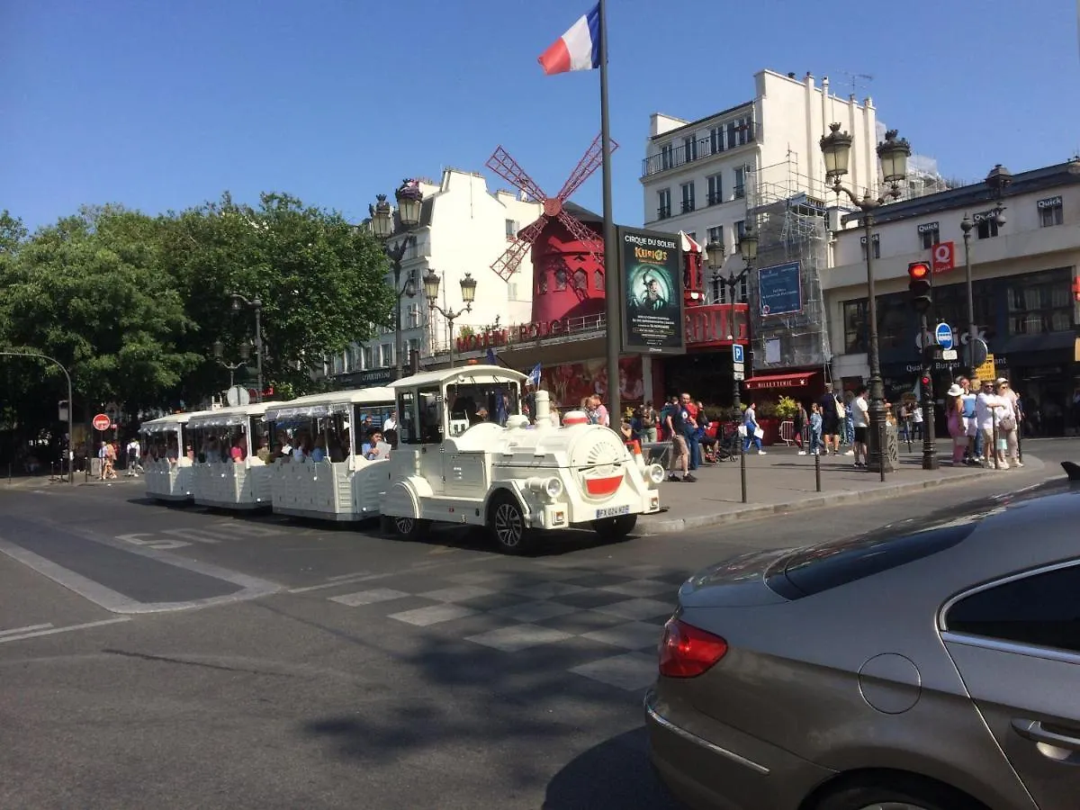 شقة Pigalle De 25 M2 - 2 Lits Simples Type Gigogne Pour 2 Personnes - Coeur Touristique De - 2 Minutes De La Station Metro Pigalle ,petit Train Vers La Butte Montmartre-cabarets Moulin Rouge,chez Michou-restaurants Bouillon Pigalle,berliner